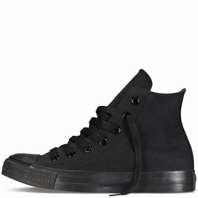 Converse Chuck Taylor All Star Classic High Tops Womens - Black Shoes (430HFDRP)